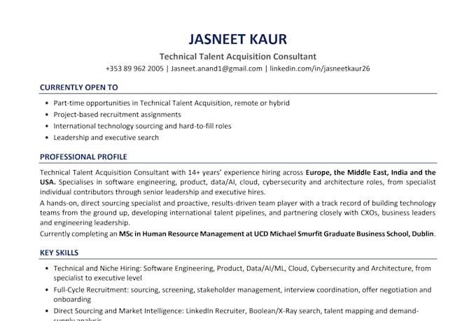 be your expert technical recruiter for hard to fill roles